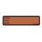 Nevs Printed Chart Label-Room No, name, Doctor 1-3/8"x5-3/8" Copper w/Blk NRBP-COPPER - alternate 1